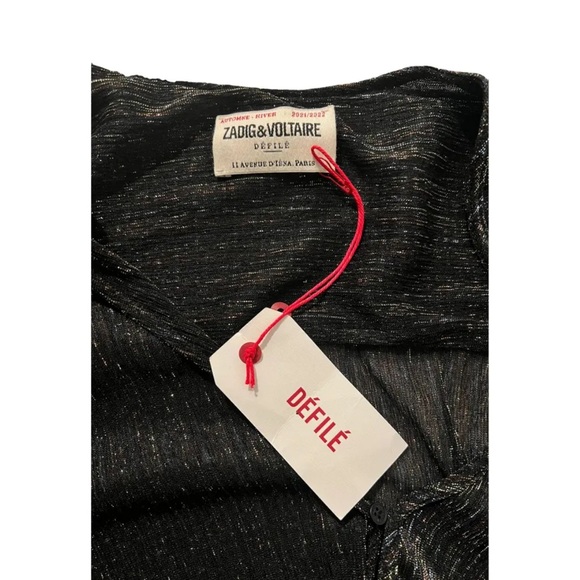 Zadig and Voltaire Ralf Lurex Dress - Picture 3 of 4